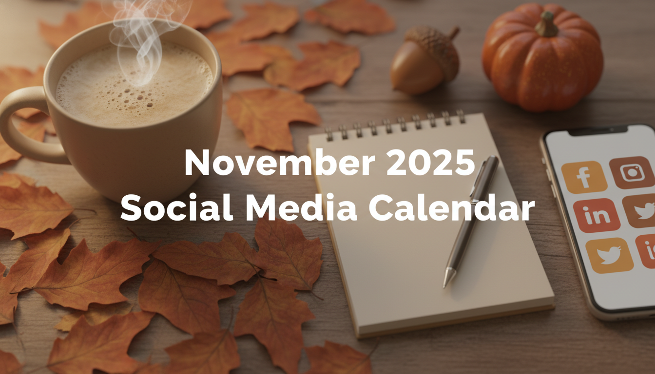 November 2025 Social Media Calendar